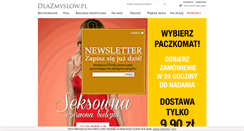 Desktop Screenshot of dlazmyslow.pl