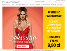Tablet Screenshot of dlazmyslow.pl